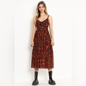 BlackMilk Witching Hour Sheer Midaxi Dress - LIMITED